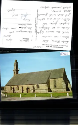 672106,Camaret sur Mer Chapelle Notre-Dame de Rocamadour Kirche France