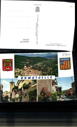 672107,Mehrbild Ak La Cote d Azur French Riviera Ramatuelle Var France