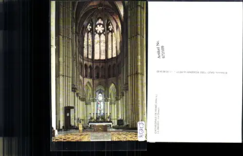 672109,Cathedrale de Reims Le Choeur France
