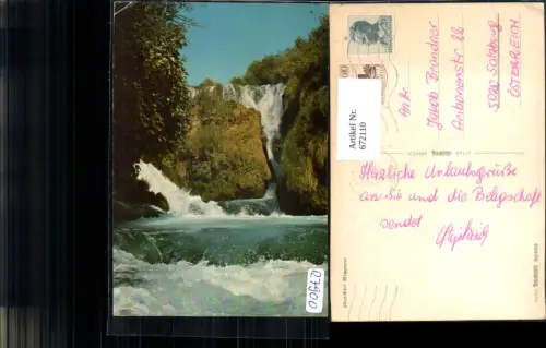 672110,Roski Slapovi Wasserfall