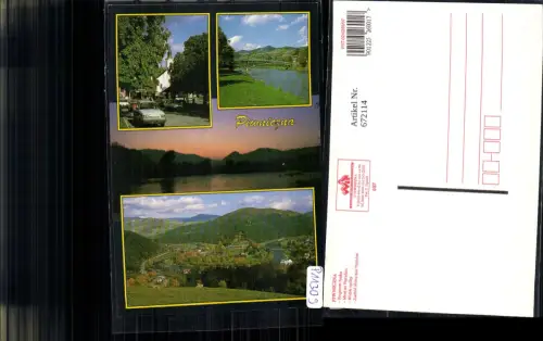 672114,Mehrbild Ak Piwniczna Fragment Rynku Widok ogolny
