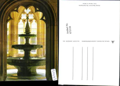 672118,Kloster Maulbronn Brunnenkapelle Germany