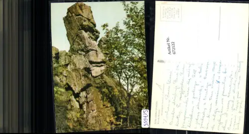 672122,Szklarska Poreba Wysoki Kamien Felsformation Gesteinsformation