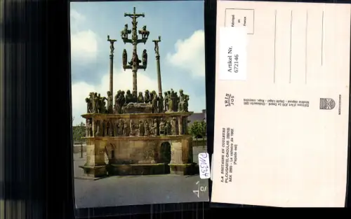 672146,Plougatel-Daoulas Le calvaire de 1602 Facade est France