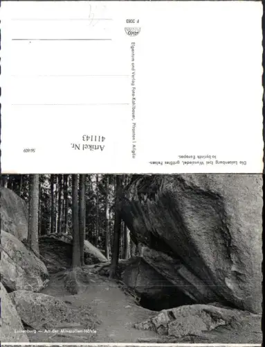 411143,Gesteinsformation Fichtelgebirge Die Luisenburg Wunsiedel Mineralien-Höhle