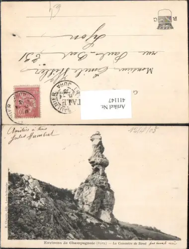 411147,Gesteinsformation Environs de Champagnole Jura La Commere de Sirod
