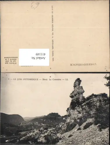 411149,Gesteinsformation Le Jura Pittoresque Sirod La Commere