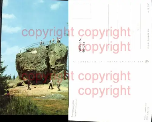 464733,Tannenbergsthal Muldenhammer Topasfelsen Schneckenstein Gesteinsformation
