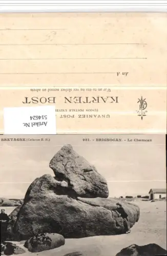 514624,Bretagne Brignogan Le Chameau Gesteinsformation
