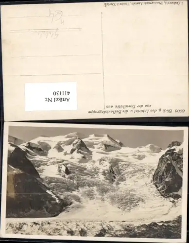 411130,Gletscher Blick geg. d. Labirint u. d. Bellavistagruppe Bovalhütte