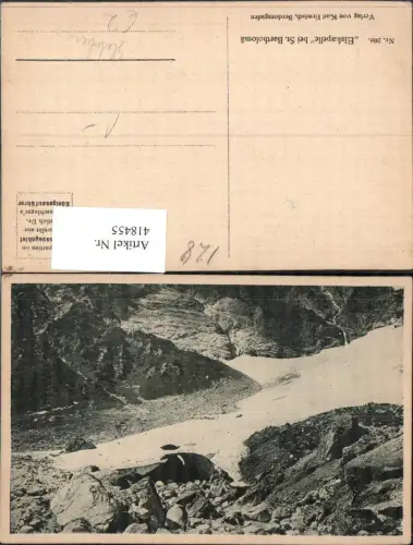 418455,Eiskapelle b. St Bartholomä Gletscher
