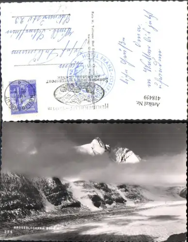 418459,Foto Ak Pasterze Großglockner Gletscher b. Heiligenblut