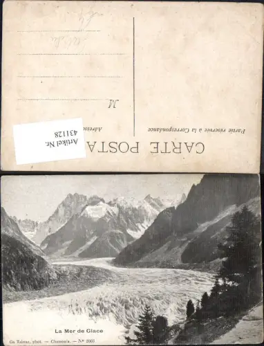 431128,La Mer de Glace Chamonix Gletscher