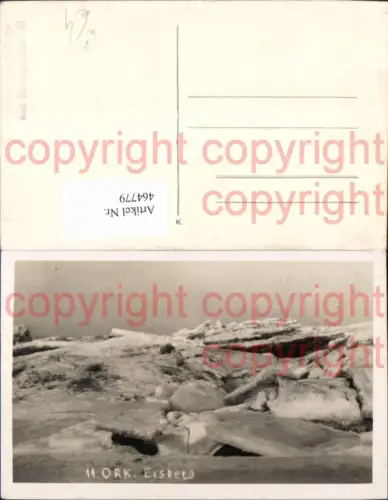 464779,Gletscher Ork Eisberg pub Photo Anstalt Reuter Köln