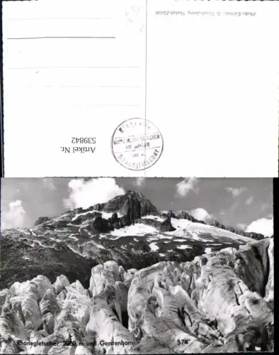 539842,Rhonegletscher Gerstenhorn Gärstenhörner Gletscher