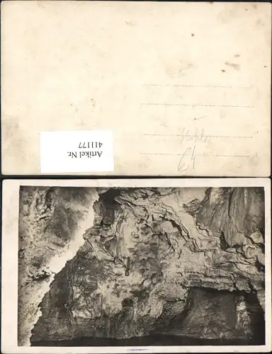 411177,Foto Ak Höhle Grotte Innenansicht