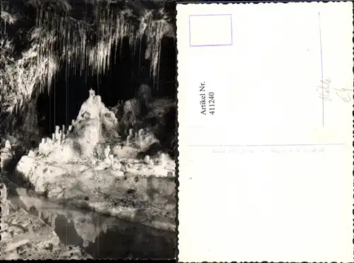 411240,Foto Ak Höhle Grotte