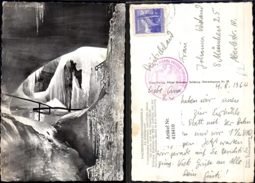 418410,Dachstein Rieseneishöhle Eisabgrund Obertraun Höhle Grotte