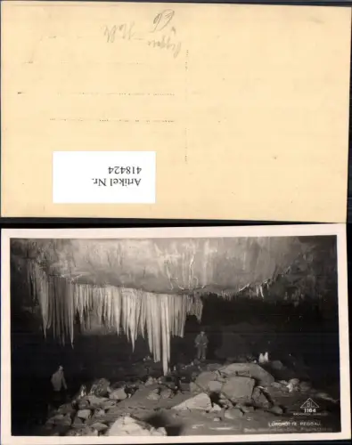 418424,Foto Ak Lurhöhle Peggau Semriach Höhle Grotte