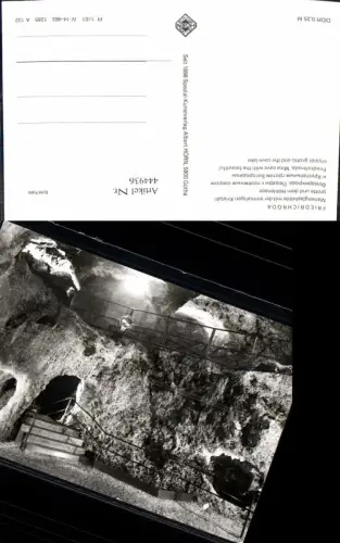 444936,Foto Ak Marienglashöhle Friedrichroda Thüringen Höhle