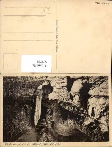539769,Erdmannshöhle b. Hasel Bachhöhle Höhle Grotte