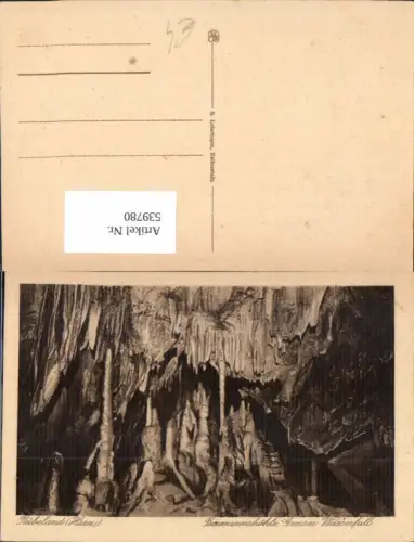 539780,Rübeland Harz Baumannshöhle Grosser Wasserfall Höhle Grotte