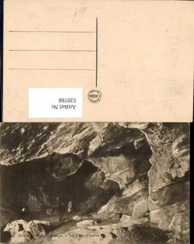 539788,Grotte de Rzmouchamps La Salle d entree Höhle Grotte