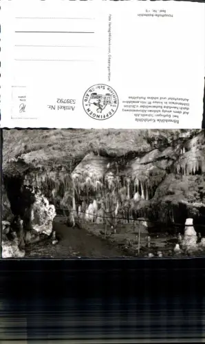 539792,Bärenhöhle Karlshöhle Erpfingen Haupthalle Baldachin Höhle Grotte