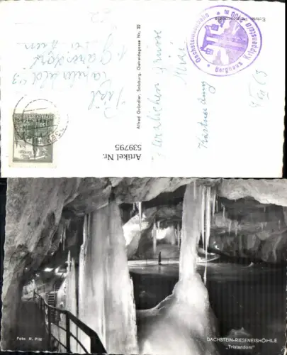 539795,Dachstein Rieseneishöhle Tristandom Obertraun Höhle Grotte