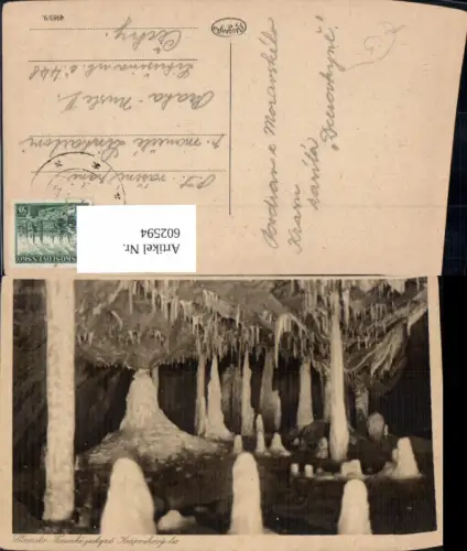 602594,Höhle Grotte Sloupske Sosuvske jeskyne Krapnikovy le