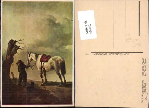 426002,Künstler Ak Wouwerman Le Cheval Blan Het Witte Paard Pferd