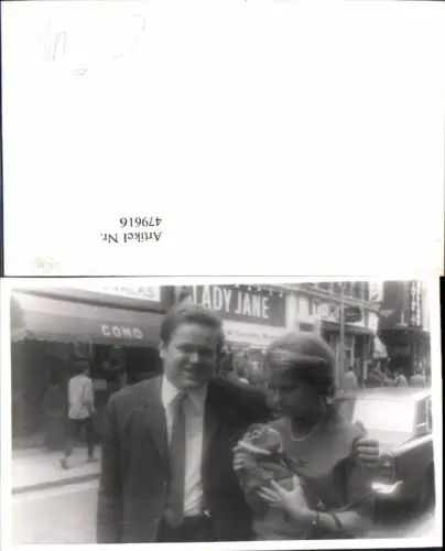 479616,Foto Paar m. Affen Reklame Como