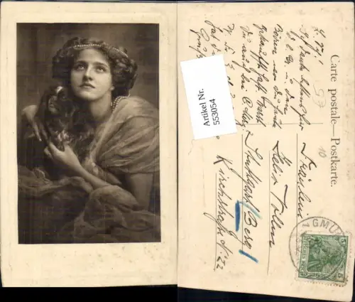 553054,Tiere Hund Frau Glamour Glamur Haarmode Mode Jugendstil