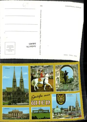 646465,Mehrbild Ak Wien Vienna Pferde Reiten Lipizzaner Spanische Hofreitschule