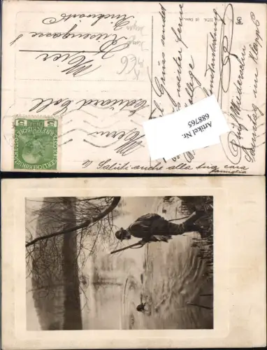 688765 Tiere Jagd Jäger Hund Jagdhund Gewehr