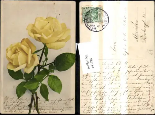 143684,Blumen Gelbe Rosen Blüte Zweig