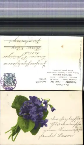 303269,Blumen Veilchen Strauß pub Martin Rommel Co 521