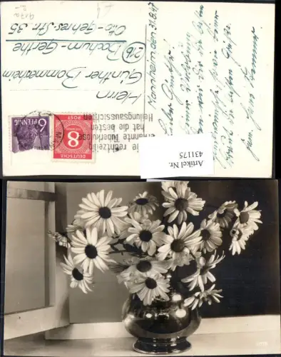 431175,Blumen Vase m. Margeriten