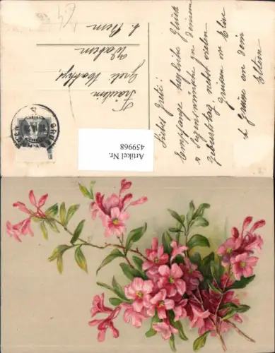 459968,Künstler Ak Rosa Blume Blumen