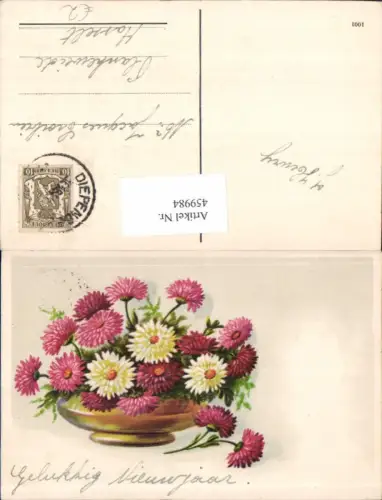 459984,Schale m. Chrysanthemen Blume Blumen