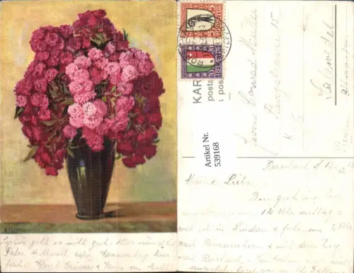 539168,Künstler AK K. Röhrte Blume Blumen