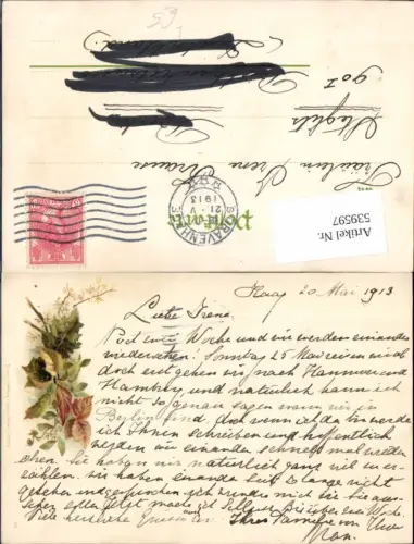 539597,Blumen Blume Litho pub Louis Glaser