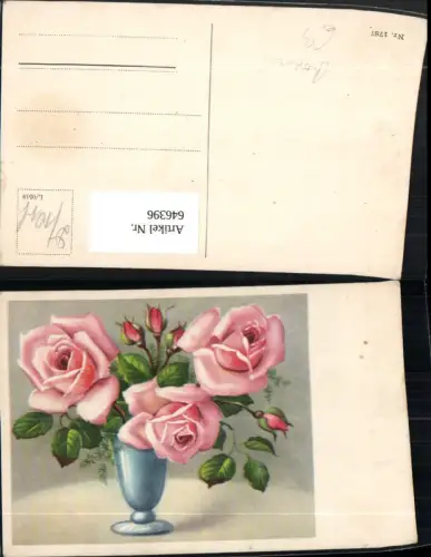 646396,Blumen Vase Rosen