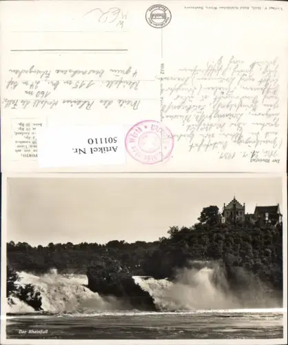 501110,Wasserfall Der Rheinfall Neuhausen a. Rheinfall