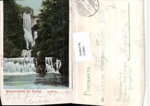 514661,Kassel Wilhelmshöhe Aquaduct Wasserfall