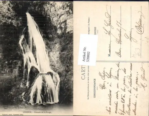 539802,Cerdon Cascade de la Fouge Wasserfall