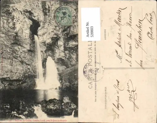 539803,Sources du Cholet Combe-Laval St Jean-en-Royans Wasserfall
