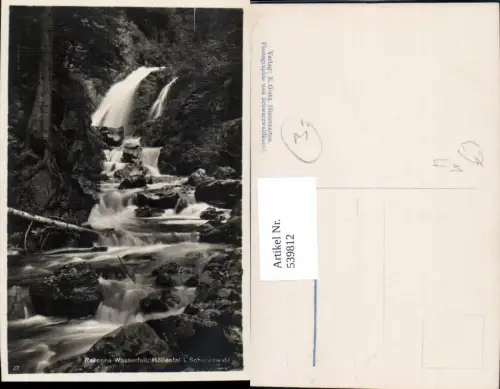 539812,Ravenna Wasserfall Höllental i. Schwarzwald Breitnau
