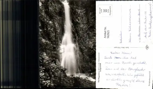 562925,Bad Rippoldsau Schwarzwald Luitgardstift Wasserfall