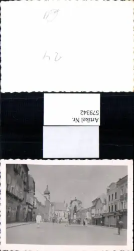 579342,Foto Waidhofen an der Ybbs Hauptplatz 1960 8 X 4 cm